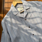 Light grey striped linen shirt