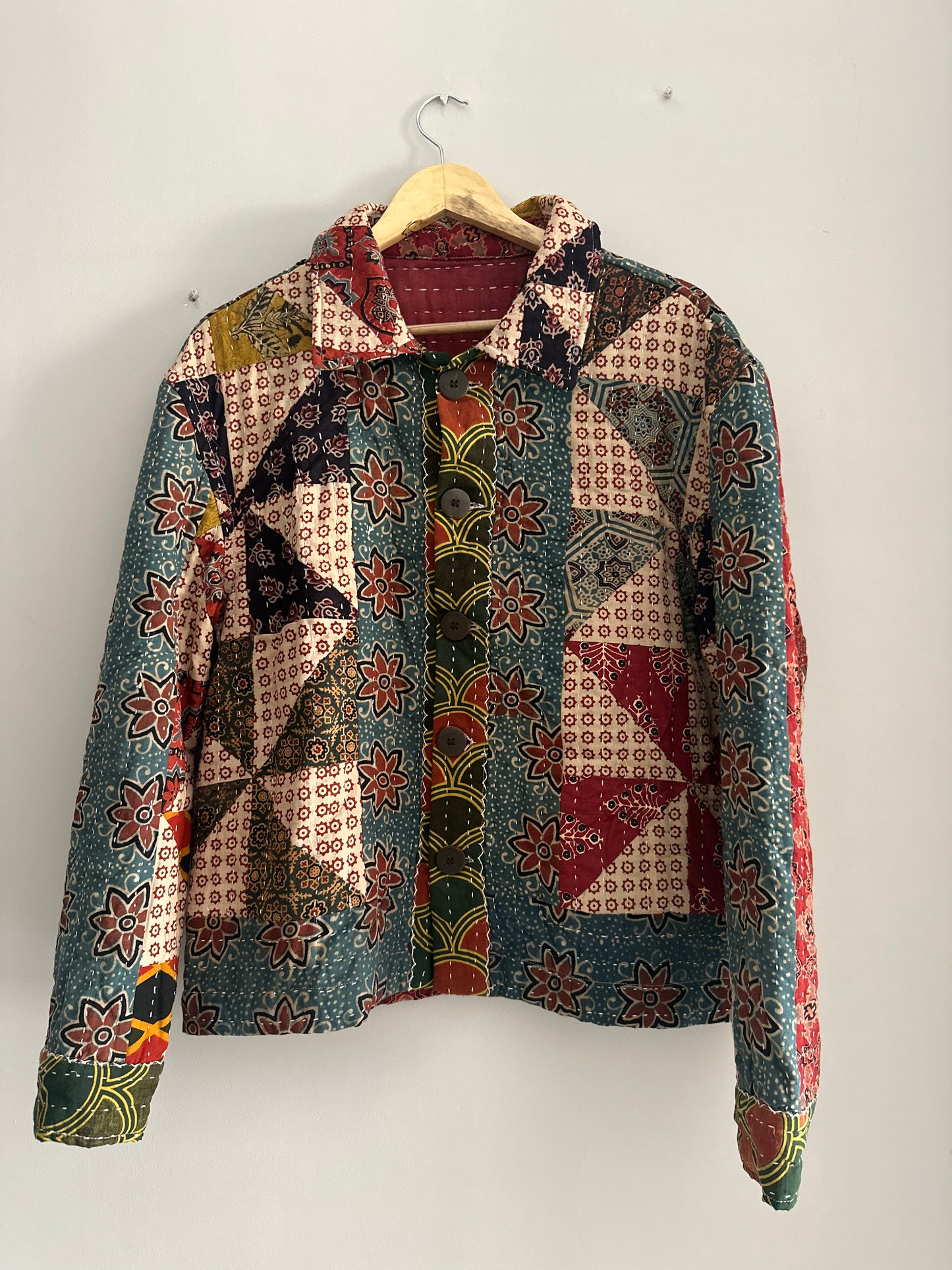 Patchwork quilted jacket