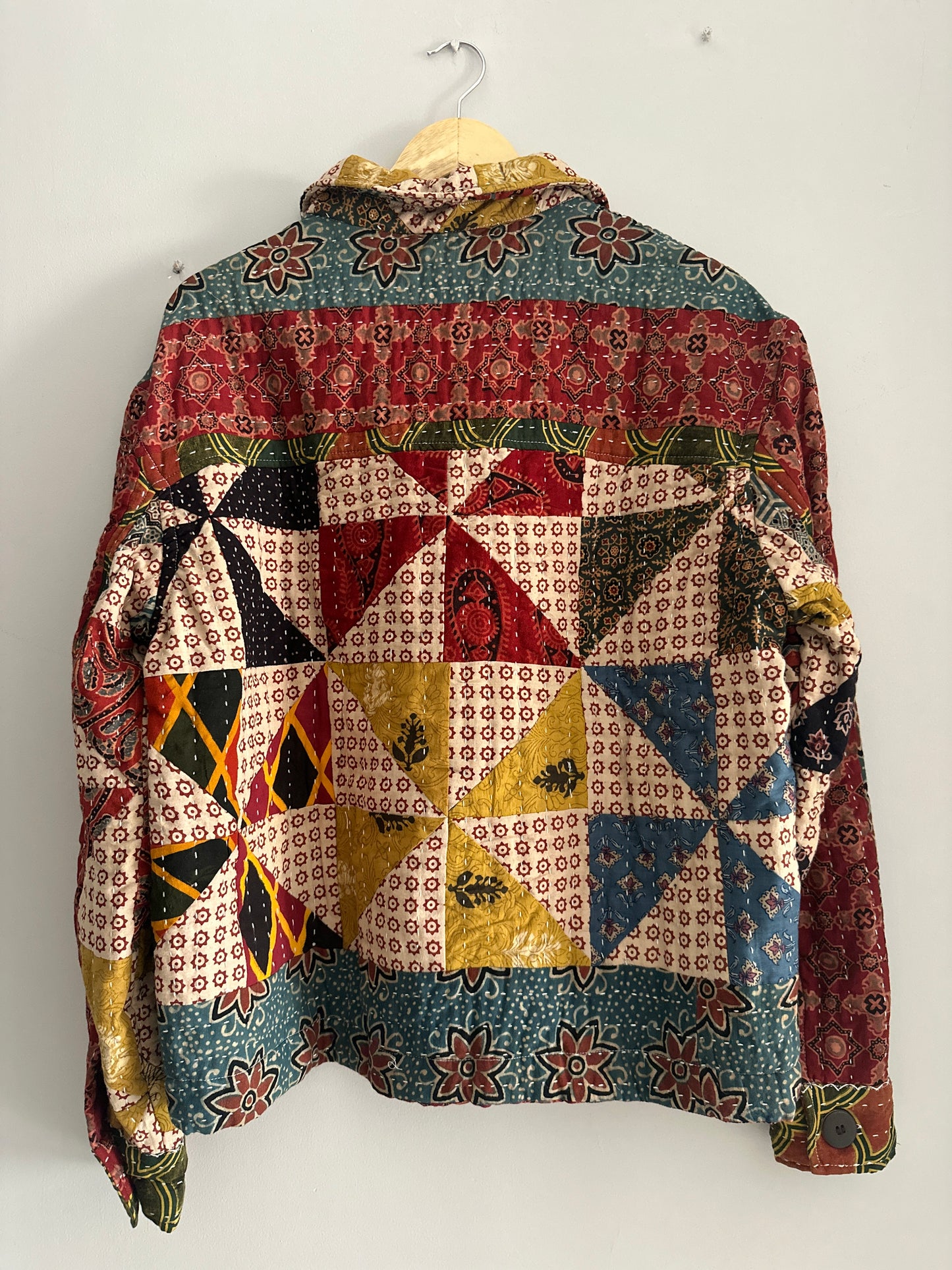 Patchwork quilted jacket